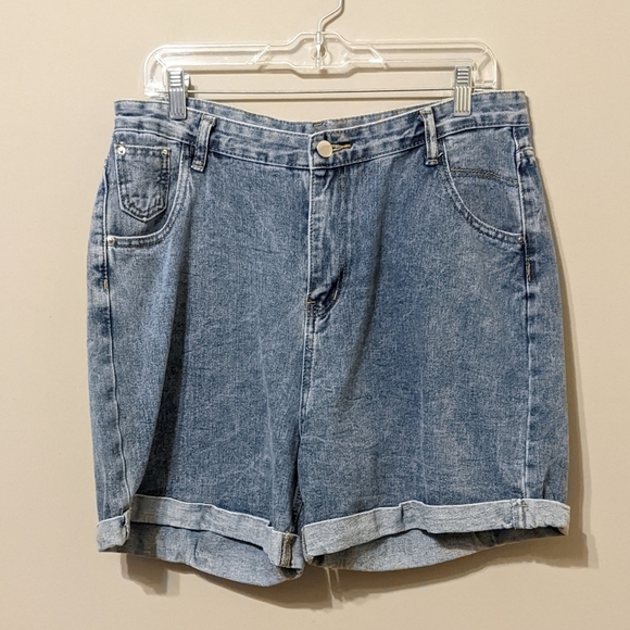 Shein Denim Cutoff jean Shorts - Picture 1 of 5